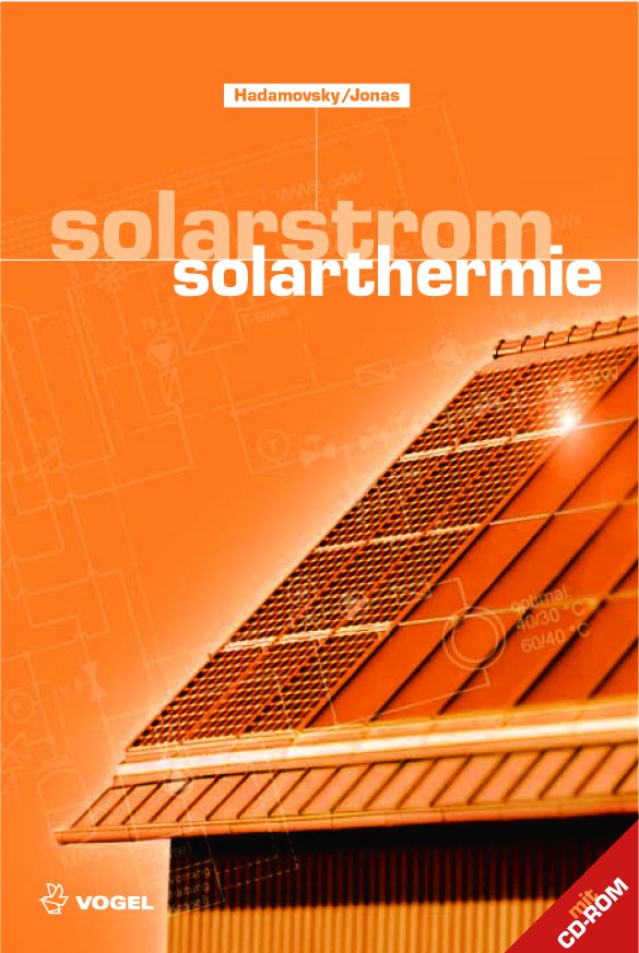 3088 Cover des Buchs Solarstrom/Solarthermie der Autoren Hadamovsky, H.-F. und Jonas, D.