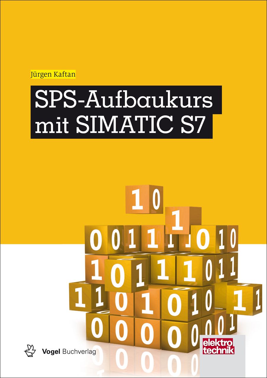 3255 Cover des Buchs SPS-Aufbaukurs mit SIMATIC S7 des Autors Jürgen Kaftan