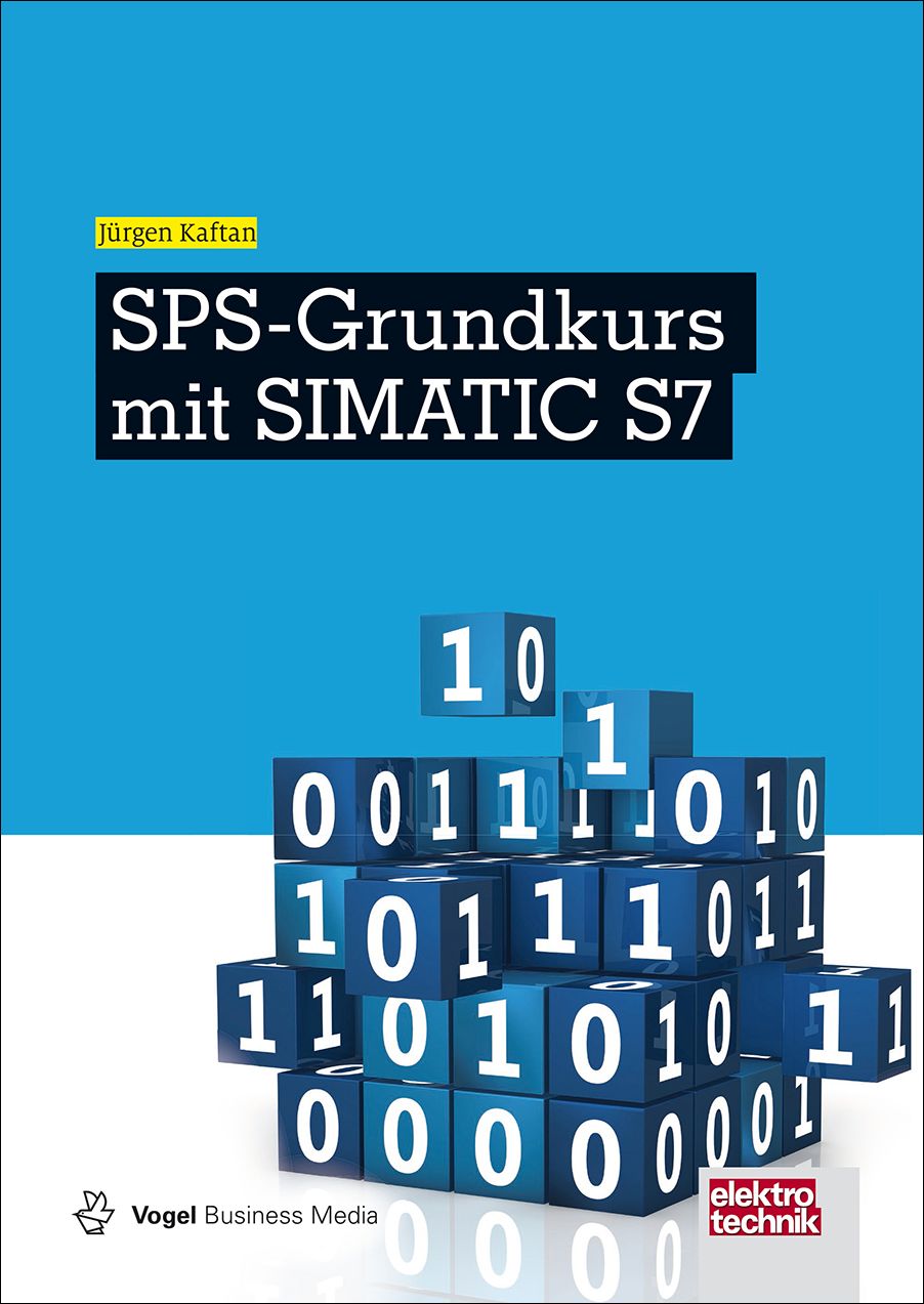 3368 Cover des Buchs SPS-Grundkurs mit SIMATIC S7 des Autors Jürgen Kaftan