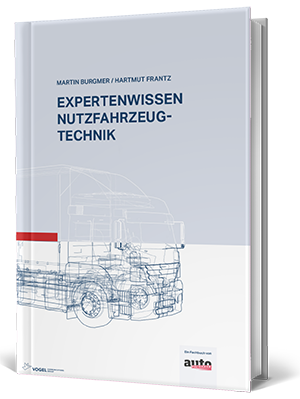 Titelseite Buch Expertenwissen Nutzfahrzeugtechnik, Autoren Burgmer, Frantz