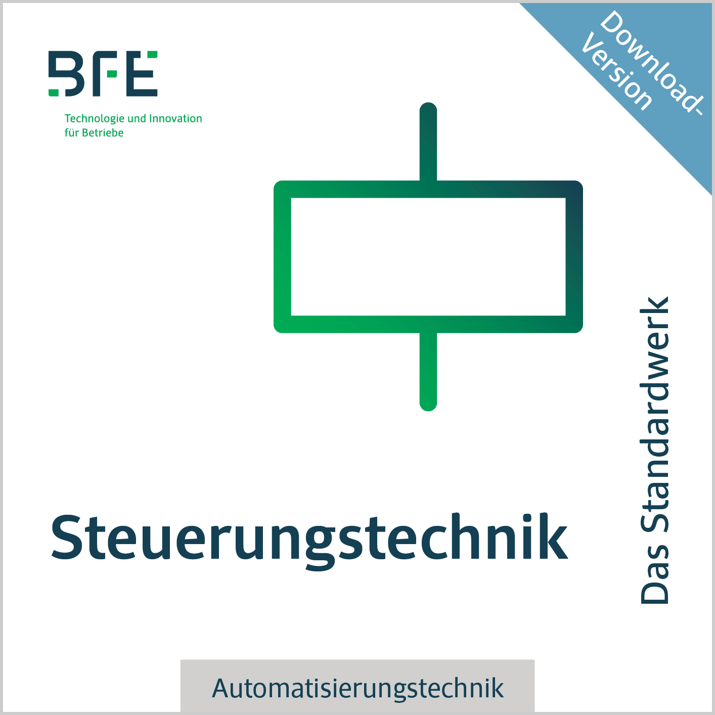 Cover der Software Steuerungstechnik des BFE Oldenburg