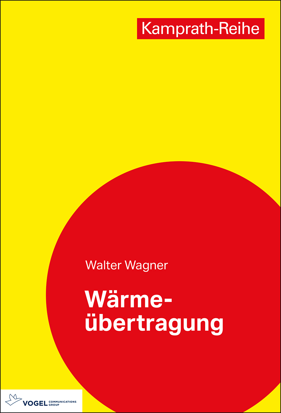 3505 Cover des Buchs Wärmeübertragung des Autors Walter Wagner