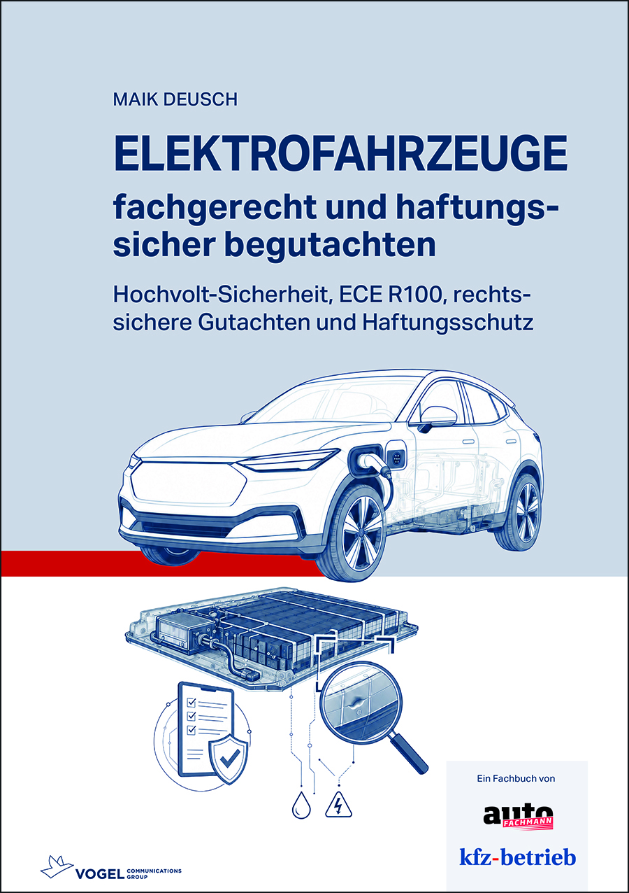 Elektrofahrzeuge fachgerecht und haftungssicher begutachten Elektrofahrzeuge fachgerecht und haftungssicher begutachten