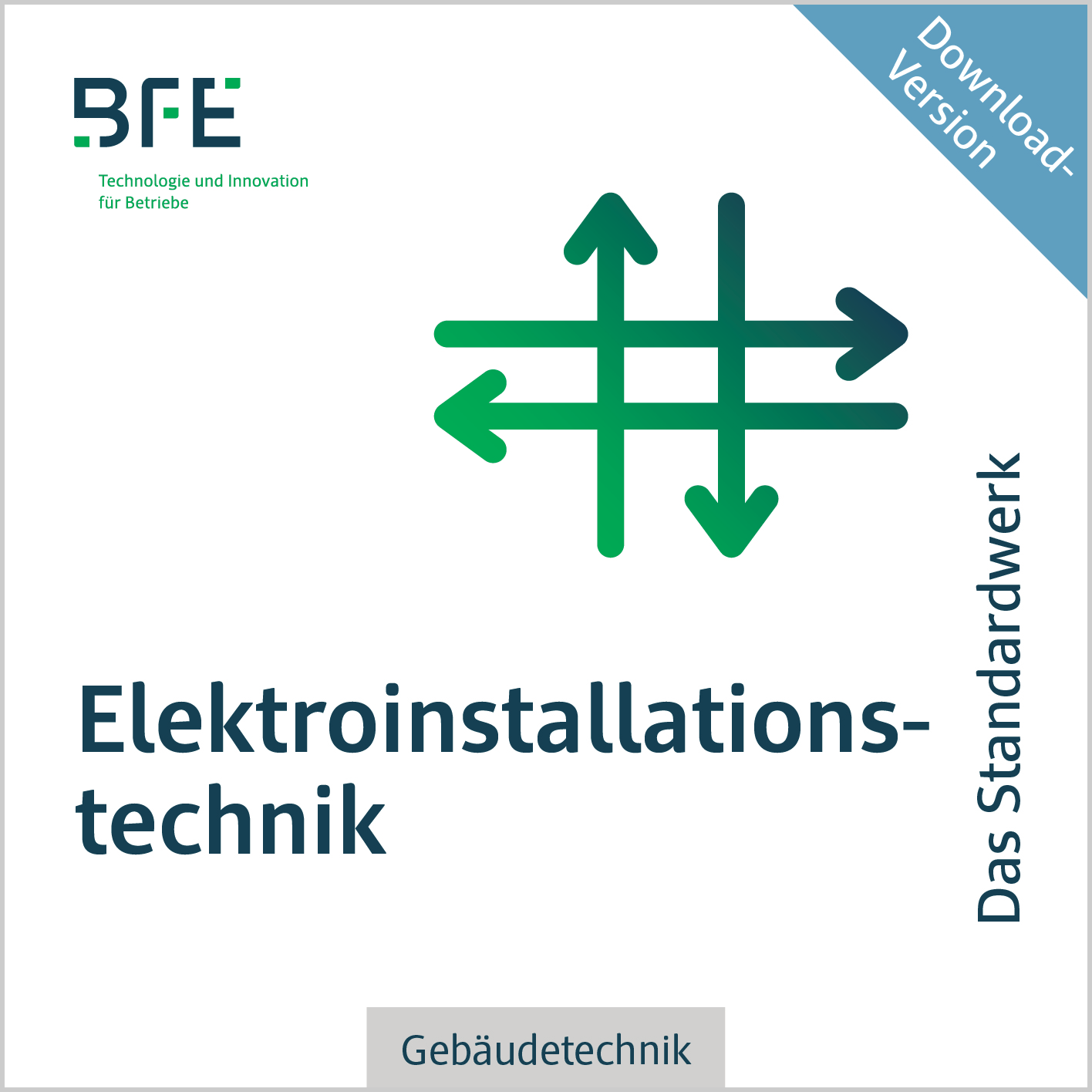 Cover der Software Elektroinstallationstechnik des BFE Oldenburg
