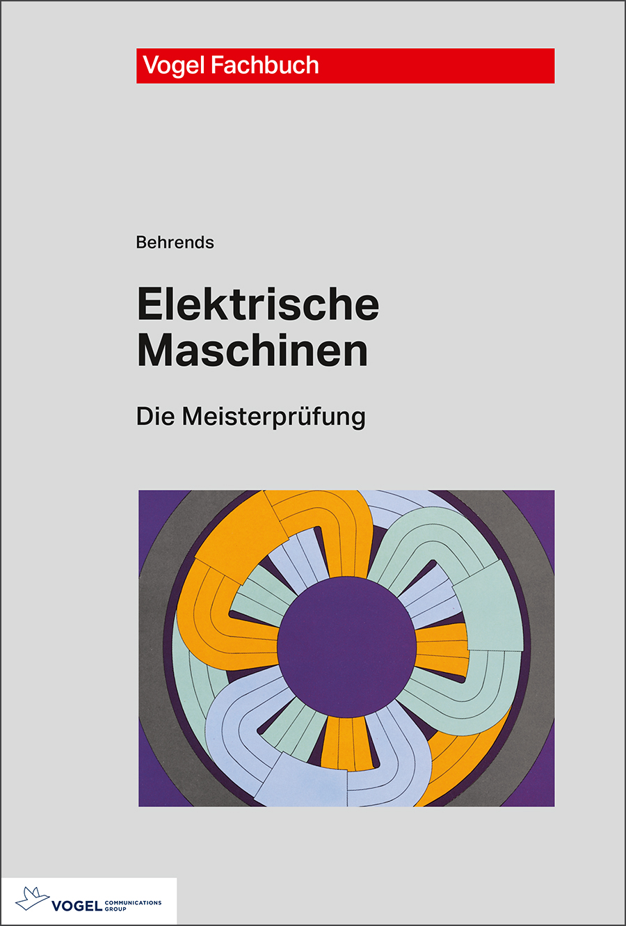 3441 Cover des Buchs Elektrische Maschinen des Autors Peter Behrends