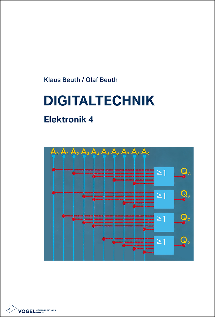 3299 Cover des Buchs Elektronik 4: Digitaltechnik der Autoren Klaus Beuth und Olaf Beuth
