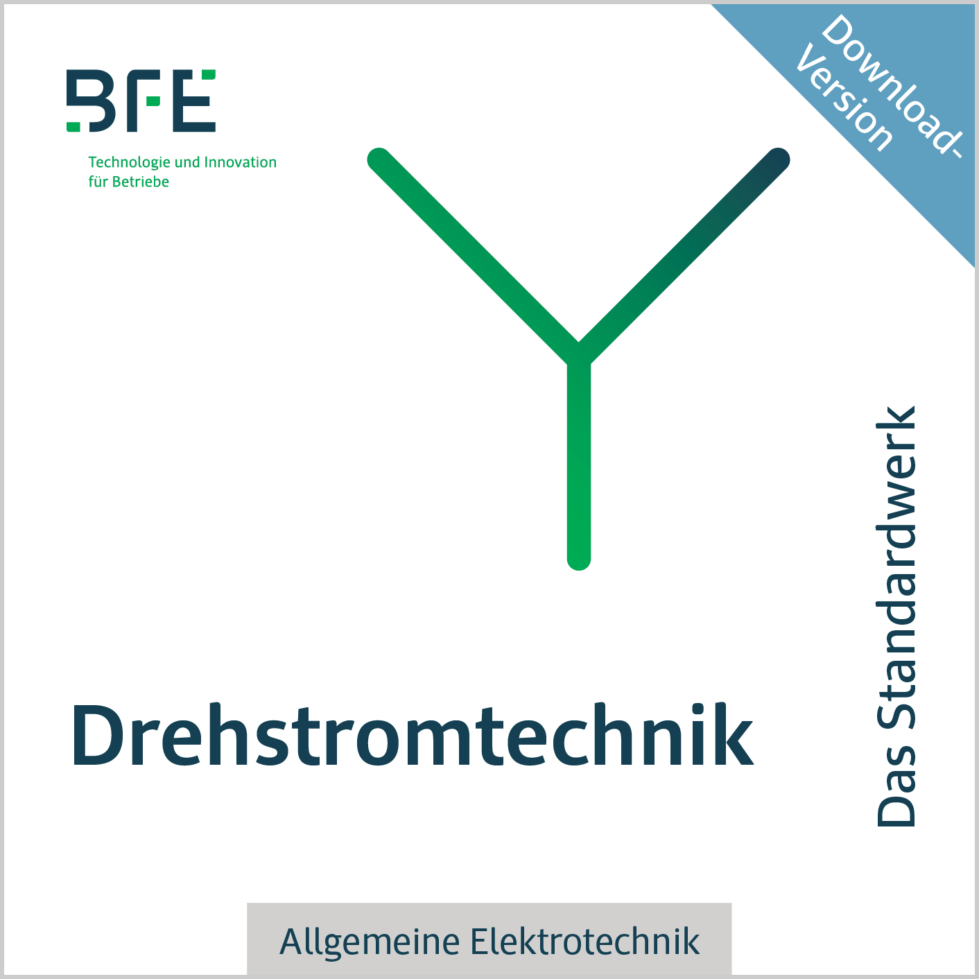 Cover der Software Drehstromtechnik des BFE Oldenburg