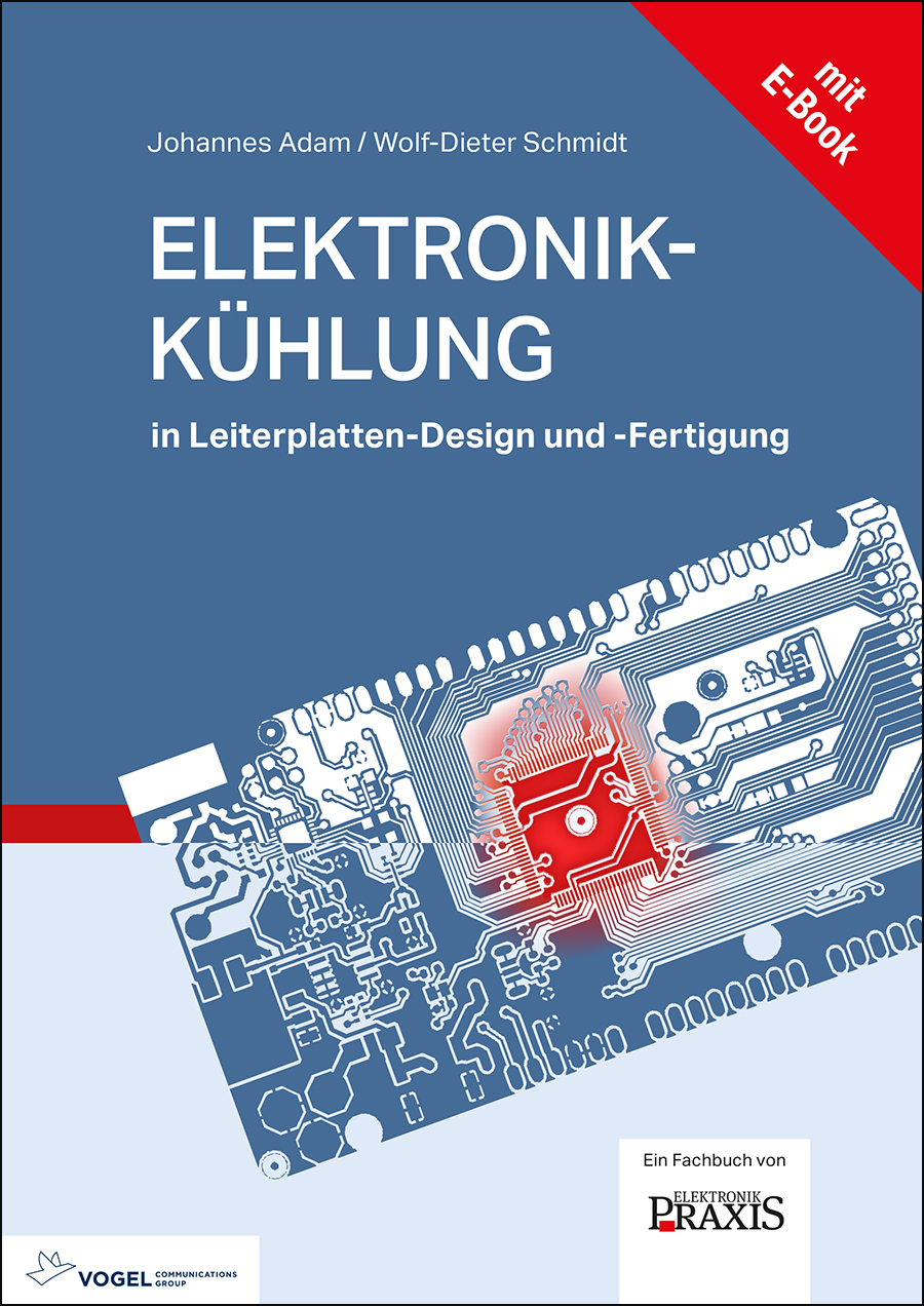 3462hAhw5wWCZGPfs Cover des Buchs Elektronikkühlung der Autoren Johannes Adam und Wolf-Dieter Schmidt