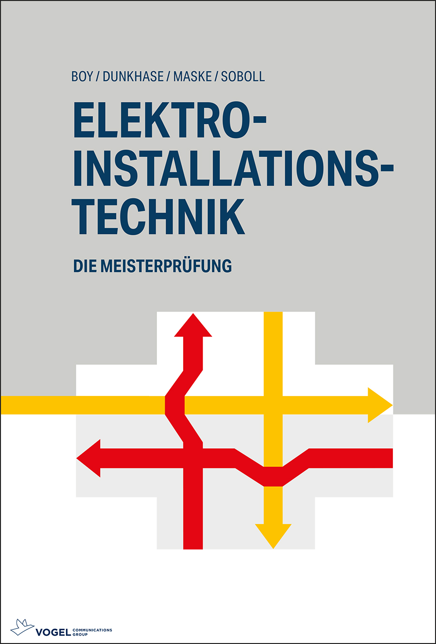 3434 Cover des Buchs Elektro-Installationstechnik der Autoren Hans-Günter Boy, Uwe Dunkhase, Dirk Maske, Reinhard Soboll, Thomas Wübbe, Patrick Gnanendiran, Johannes Meyer, Rainer Holtz, Robert Beiter, Johann Barth und Detlef Petermann