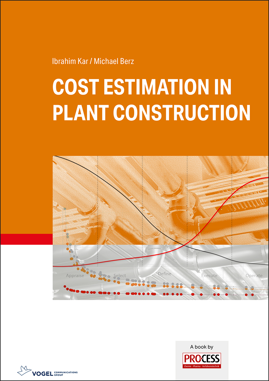 3495945lOu1sFzCcf Cover des Buchs Cost Estimation in Plant Construction der Autoren Ibrahim Kar und Michael Berz