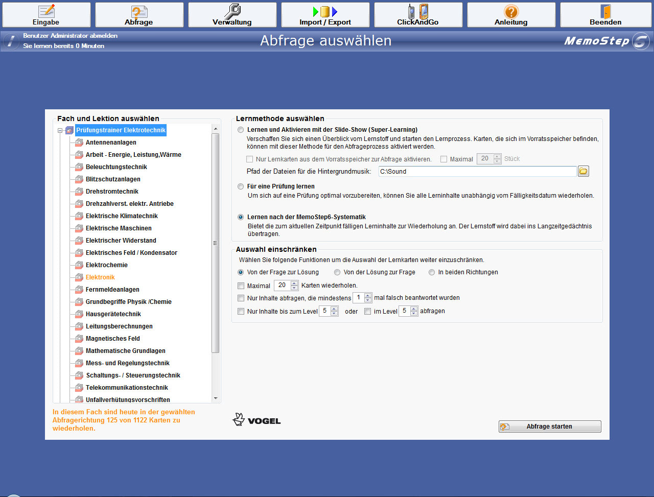 0167705001330528502 Prüfungstrainer Elektrotechnik (CD-ROM)