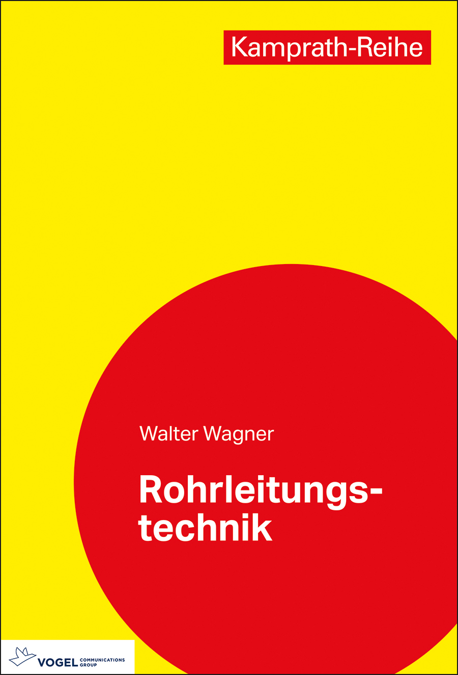 3467 Cover des Buchs Rohrleitungstechnik des Autors Walter Wagner