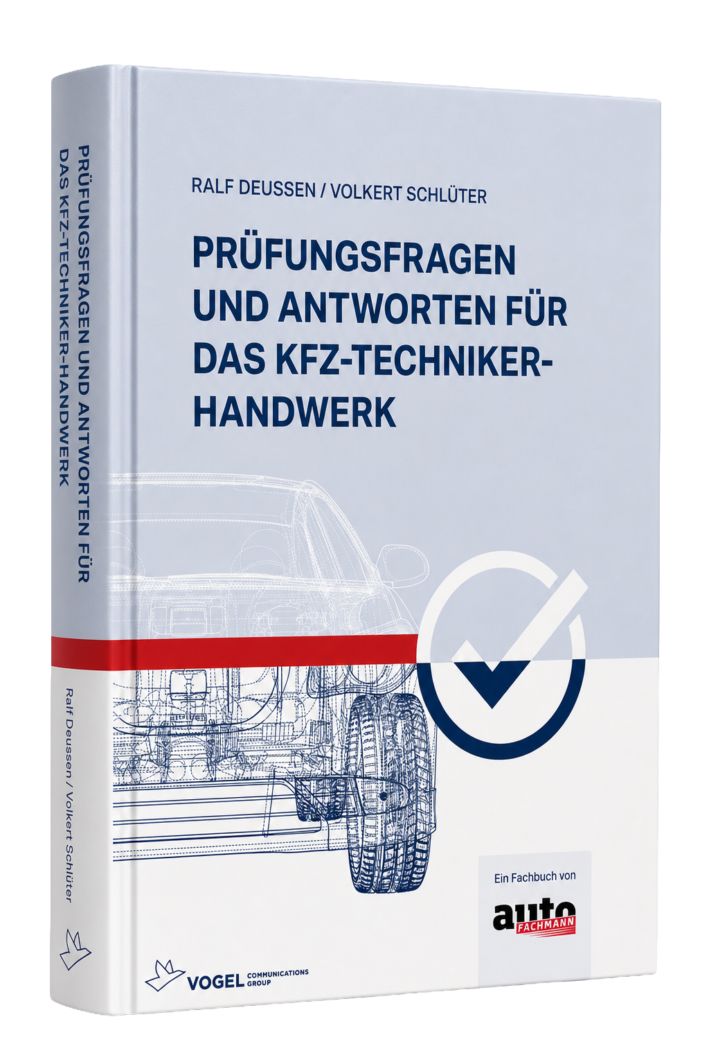 Buchcover Prüfungsfragen Kfz-Technik