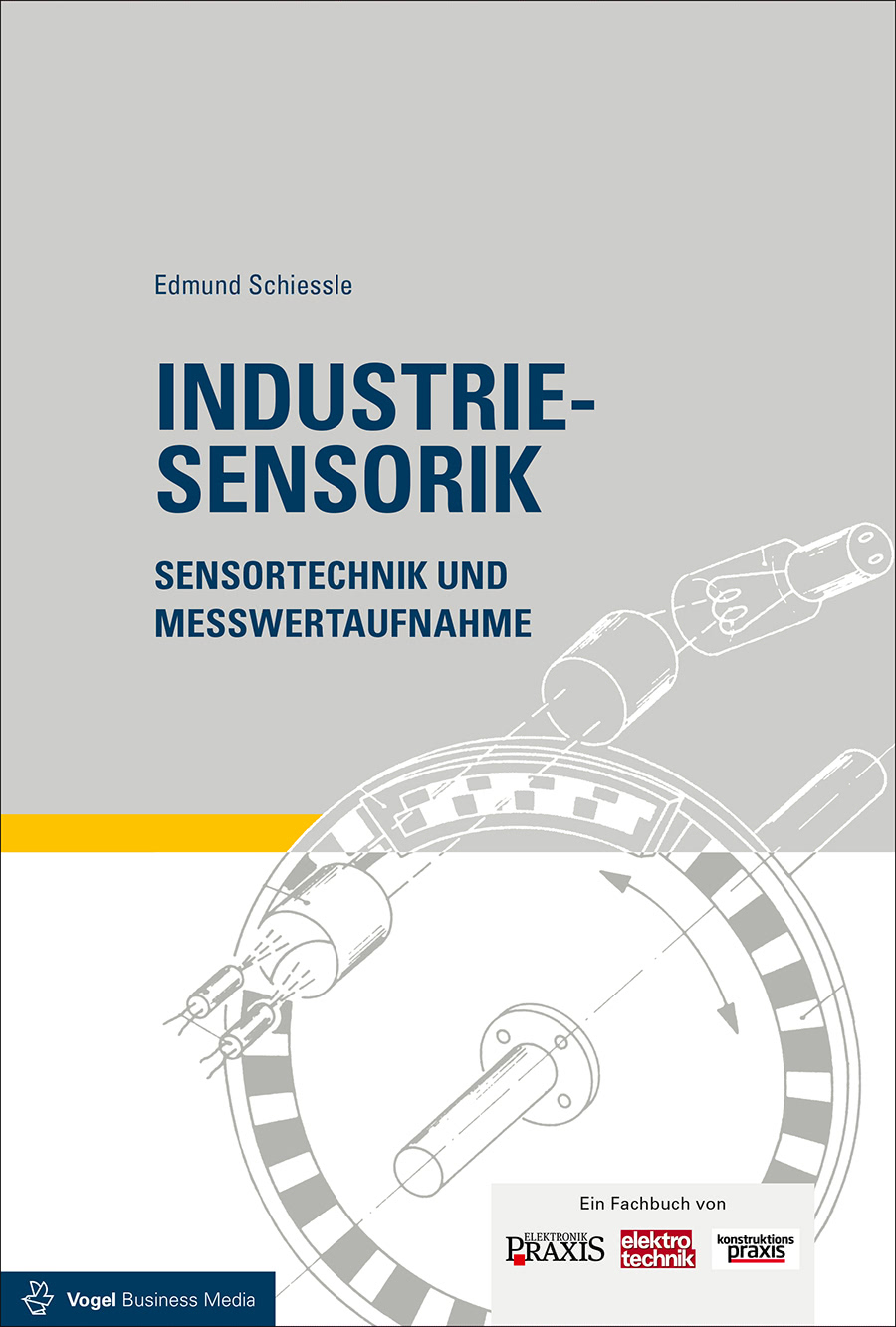 3341 Cover des Buchs Industriesensorik des Autors Edmund Schiessle
