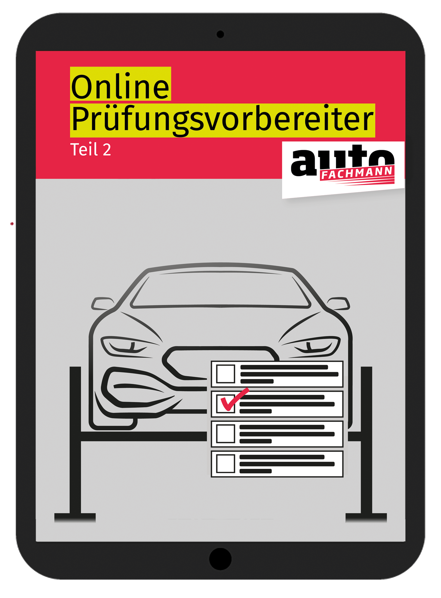 Pruefungsvorbereiter_digital_Teil2_Tablet_680x500 Tablet mit autoFACHMANN Online-Prüfungsvorbereiter für Kfz-Mechatroniker Teil 2