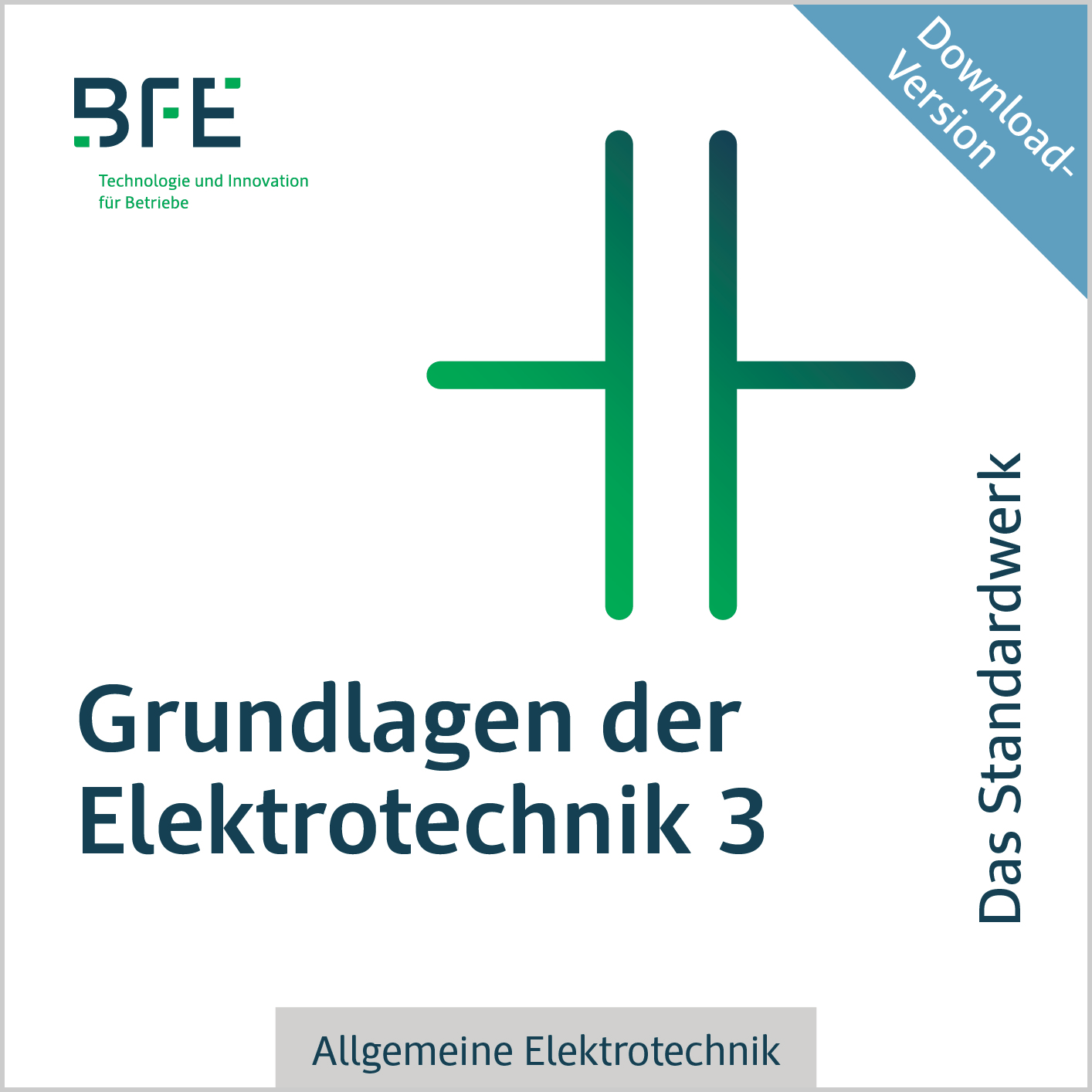 Grundlagen der Elektrotechnik 3 (Software) Cover der Software Grundlagen der Elektrotechnik 3 des BFE Oldenburg