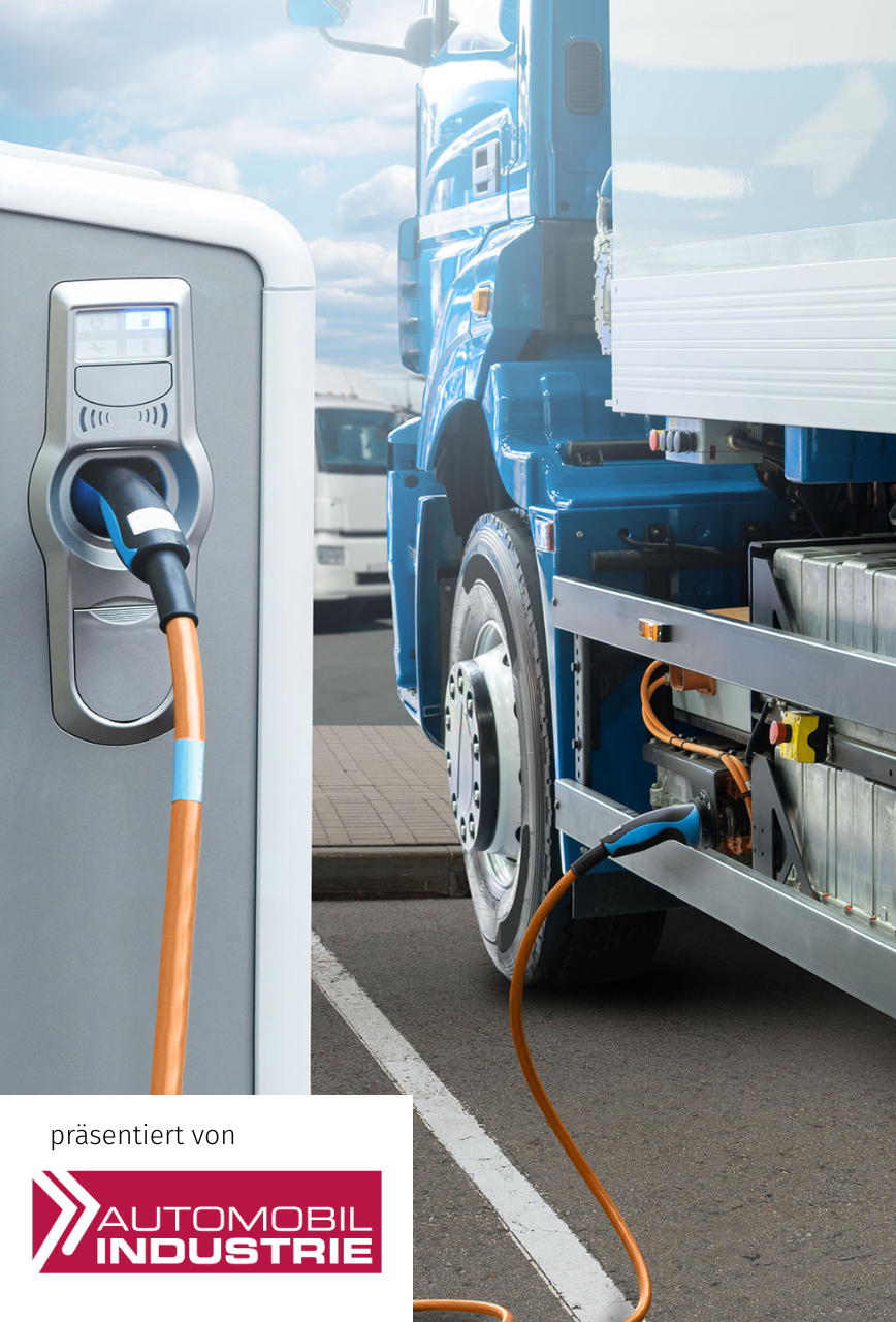 Elektrische Antriebe für Nutzfahrzeuge Key Visual des Seminars Elektrische Antriebe für Nutzfahrzeuge des Referenten Prof. Dr. Dr. Harald Neudorfer