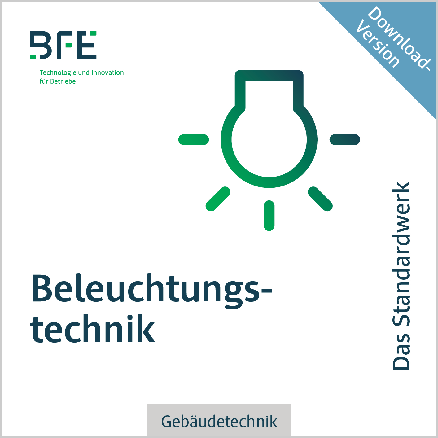 Beleuchtungstechnik (Software) Cover der Software Beleuchtungstechnik des BFE Oldenburg