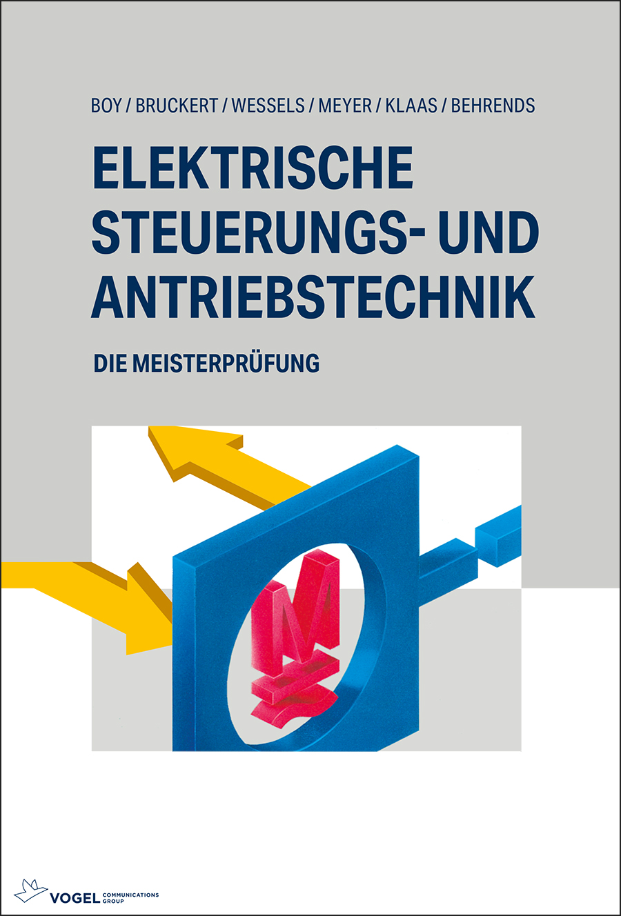 3500 Cover des Buchs Elektrische Steuerungs- und Antriebstechnik der Autoren Boy, Bruckert, Wessels, Meyer, Klaas und Behrends