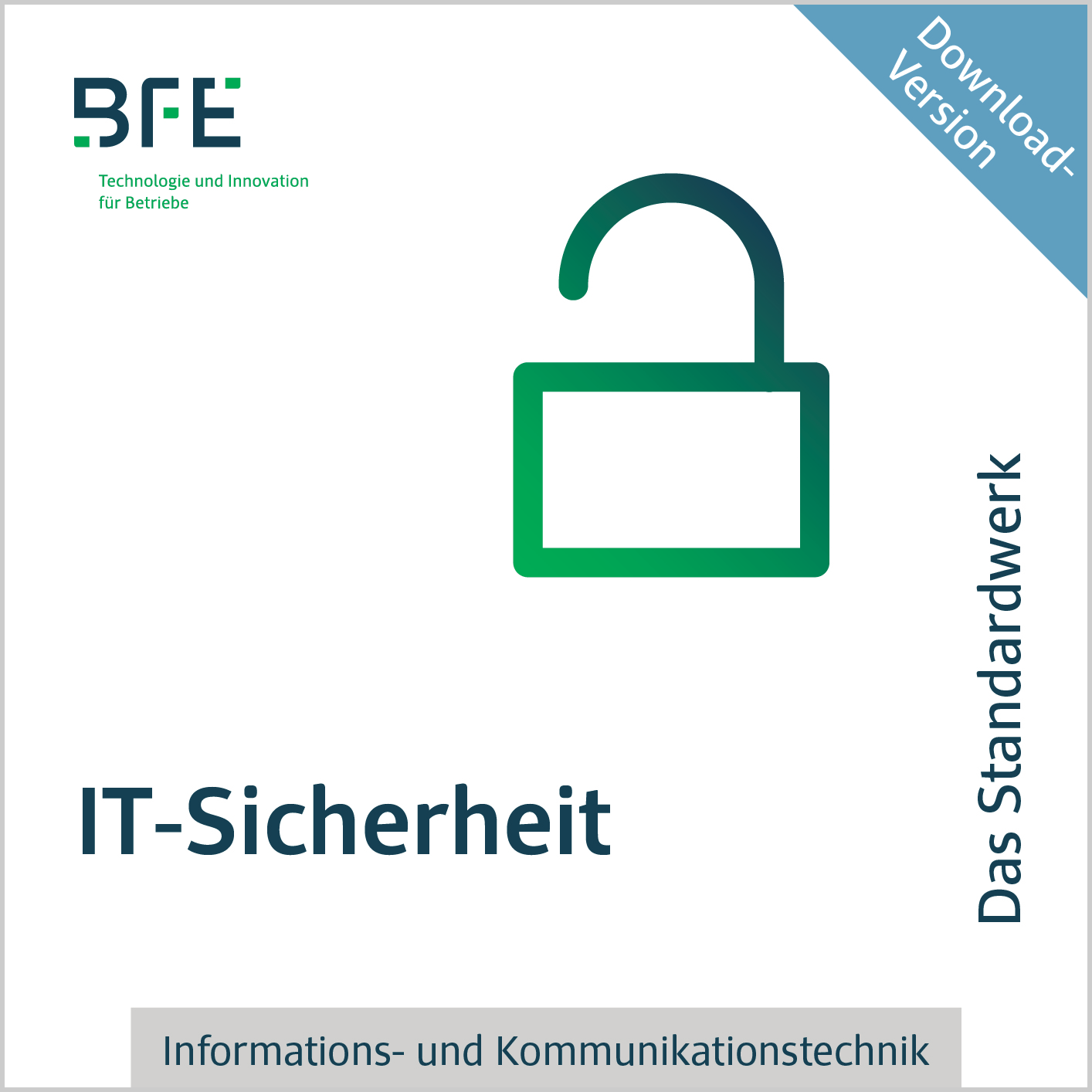 Cover der Software IT-Sicherheit des BFE Oldenburg