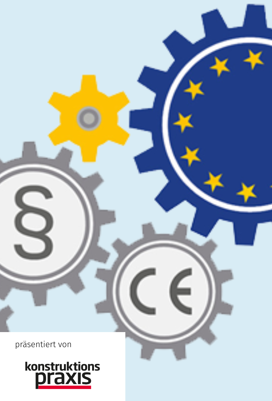 Die neue EU-Maschinenverordnung (EU) 2023/1230 Key Visual des Seminars Die neue EU-Maschinenverordnung (EU) 2023/1230 des Referenten Alois Hüning