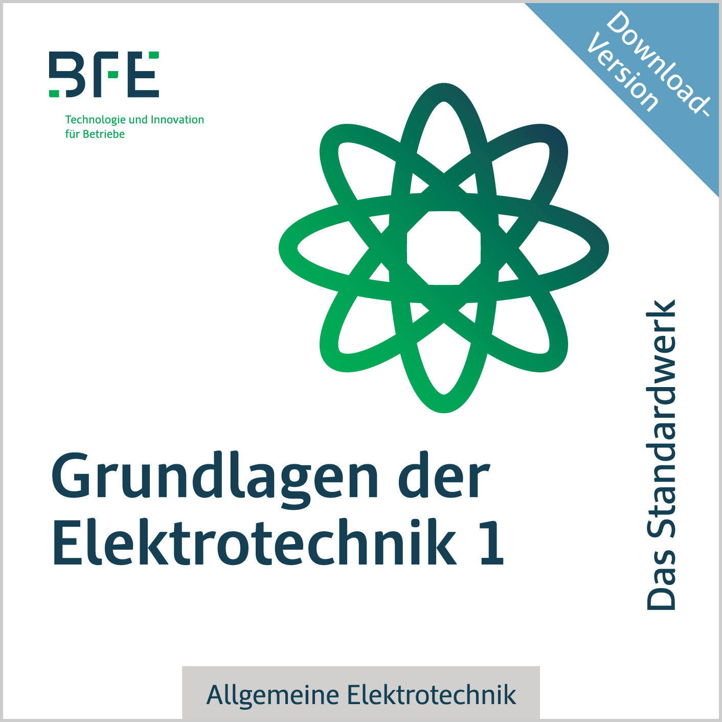 Cover der Software Grundlagen der Elektrotechnik 1 des BFE Oldenburg