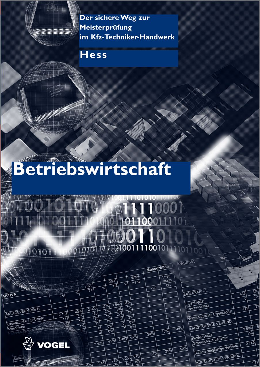 Betriebswirtscchaft_Kfz Cover des Buchs Betriebswirtschaft des Autors Eckhard Hess