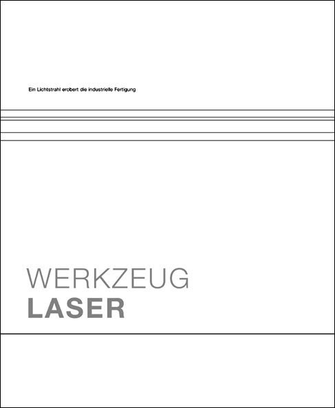 3052 Cover des Buchs Werkzeug Laser der Autorin Leibinger-Kammüller, N.