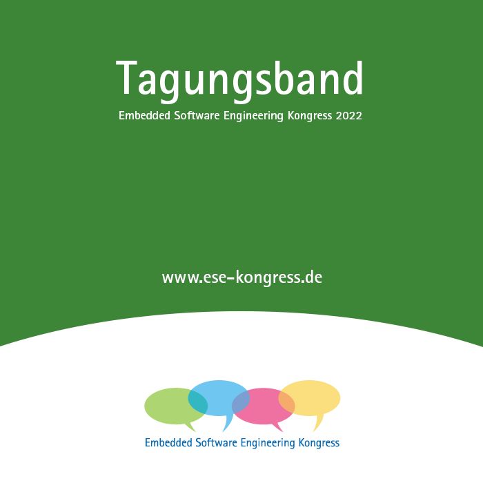 6305 Cover des Buchs Tagungsband Embedded Software Engineering Kongress 2022 von ELEKTRONIKPRAXIS, Vogel Communications Group GmbH & Co.KG, MicroConsult Microelectronics Consulting & Training GmbH