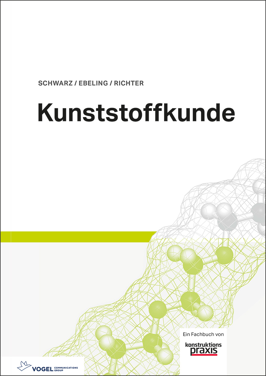 Kunststoffkunde Cover des Buchs Kunststoffkunde der Autoren Frank Richter, Friedrich-Wolfhard Ebeling und Otto Schwarz
