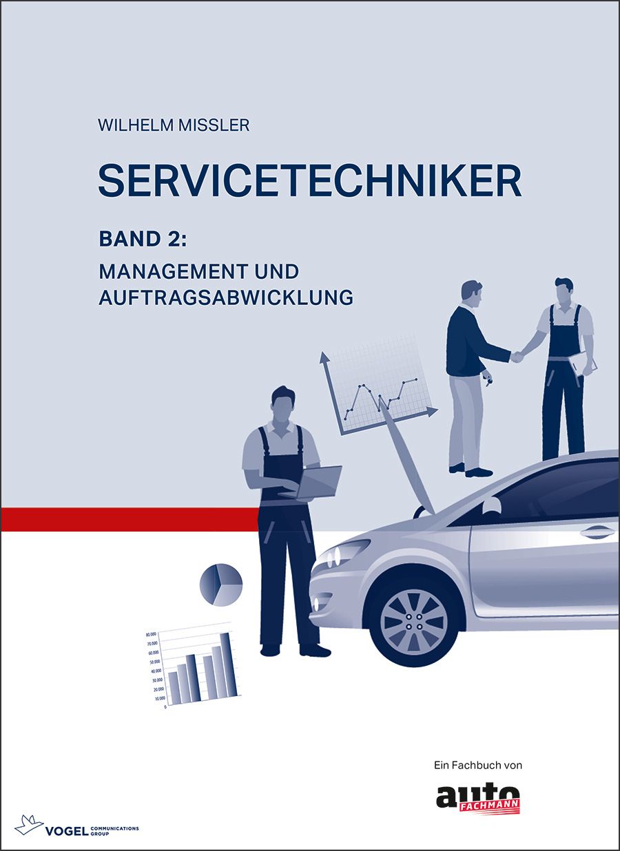 Servicetechniker_2 Cover des Buchs Servicetechniker Band 2: Management und Auftragsabwicklung des Autors Wilhelm Missler