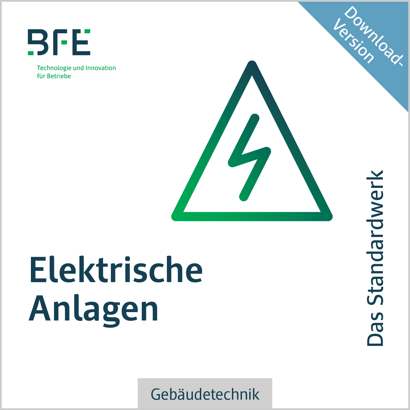 Cover der Software Elektrische Anlagen des BFE Oldenburg
