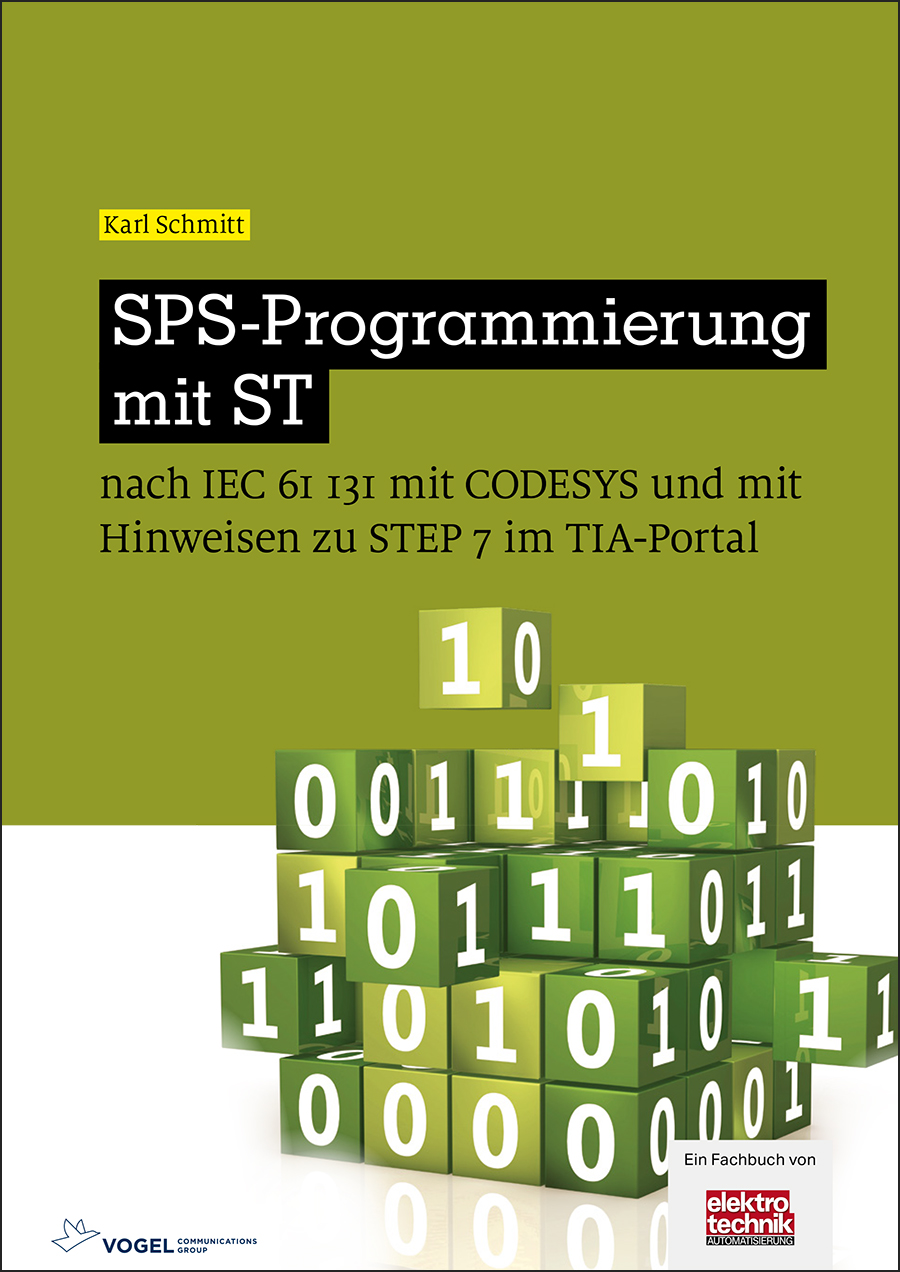 3461_VS Cover des Buchs SPS-Programmierung mit ST des Autors Karl Schmitt